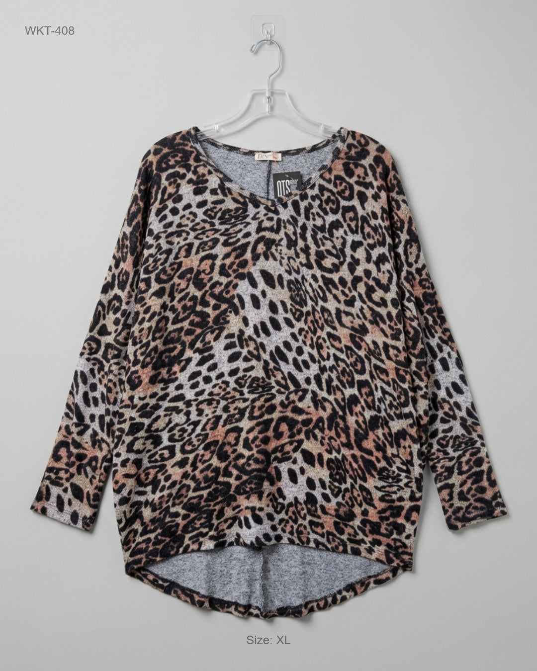 UK Imported secondhand Winter Knitted Tops - STAGE brand, Brown Polyester, Premium condition, for - Online Thrift Store Karachi Pakistan