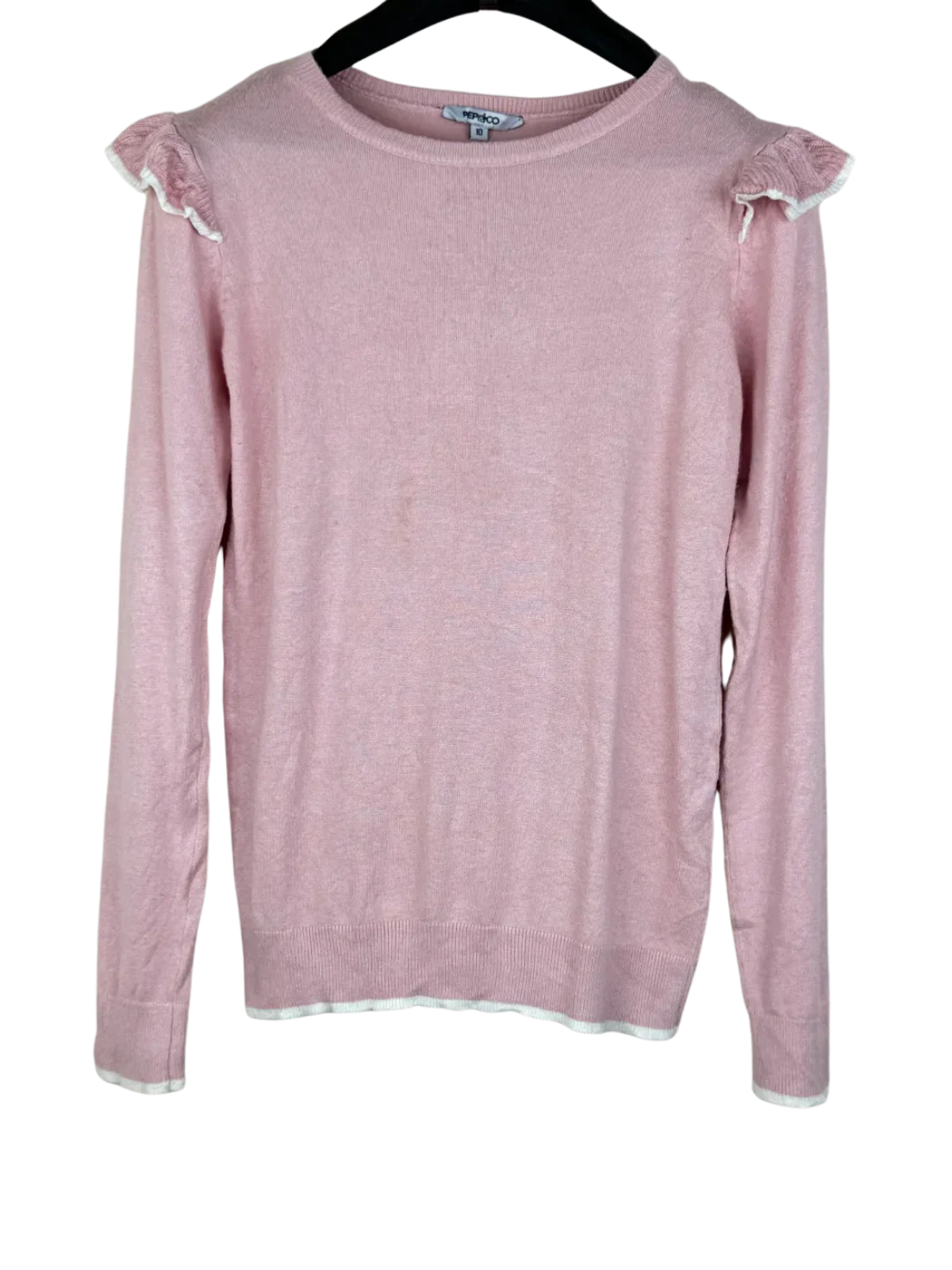 Shop Excellent Winter Knitted Tops by Pep&Co | Preloved Branded Clothes | LightPink Viscose | Women | OTS Thrift Store Peshawar Pakistan