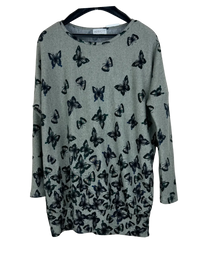 Grey Winter Knitted Top by Apricot (WKT-51)