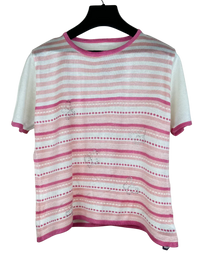 Pink Winter Knitted Top by Unknown (WKT-53)