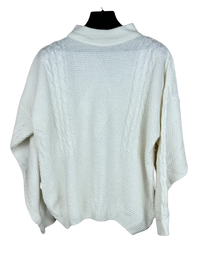 White Winter Knitted Top by Unknown (WKT-54)