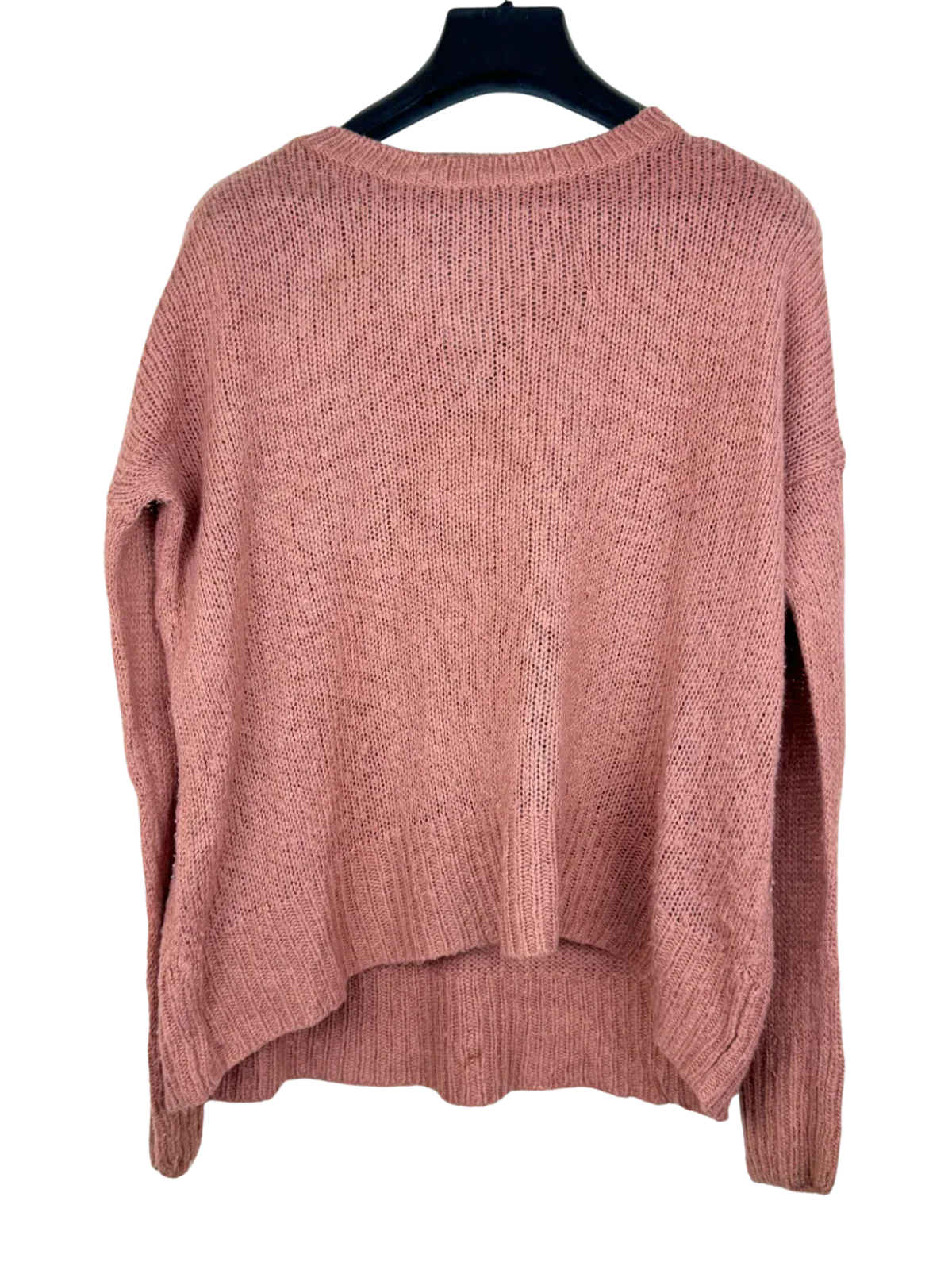 Shop Premium Plus Winter Knitted Tops by New Look | Preloved Branded Clothes | Rust Acrylic | Women | OTS Thrift Store Karachi Pakistan