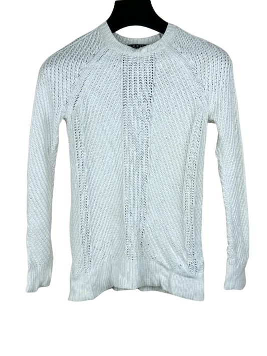 UK Imported secondhand Winter Knitted Tops - Ralph Lauren brand, White Cotton, Excellent condition, for Women - Online Thrift Store Peshawar Pakistan