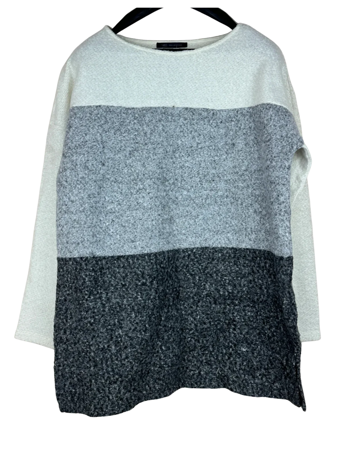 White Winter Knitted Top by Marks & Spencer (WKT-65)