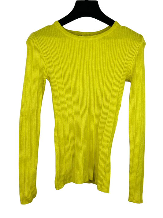Winter Knitted Tops | Primark | Preloved Branded | Yellow Viscose | Excellent | OTS Thrift Store Lahore Pakistan