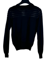 Black Winter Knitted Top by Mango (WKT-72)