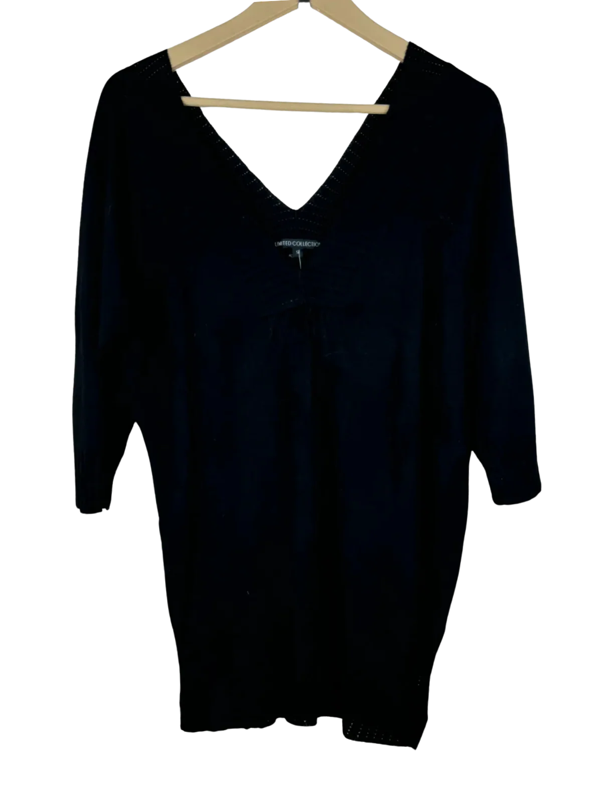 Black Winter Knitted Top by Marks & Spencer Limited Edition (WKT-83)
