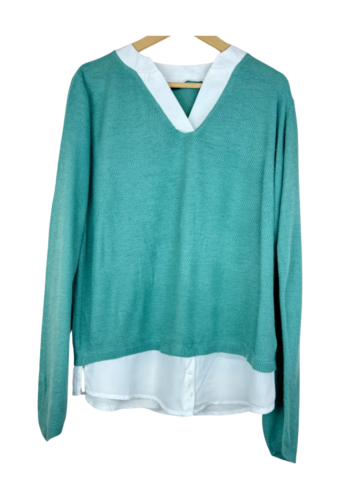 Olive Drab Winter Knitted Top by BodyFlirt (WKT-89)