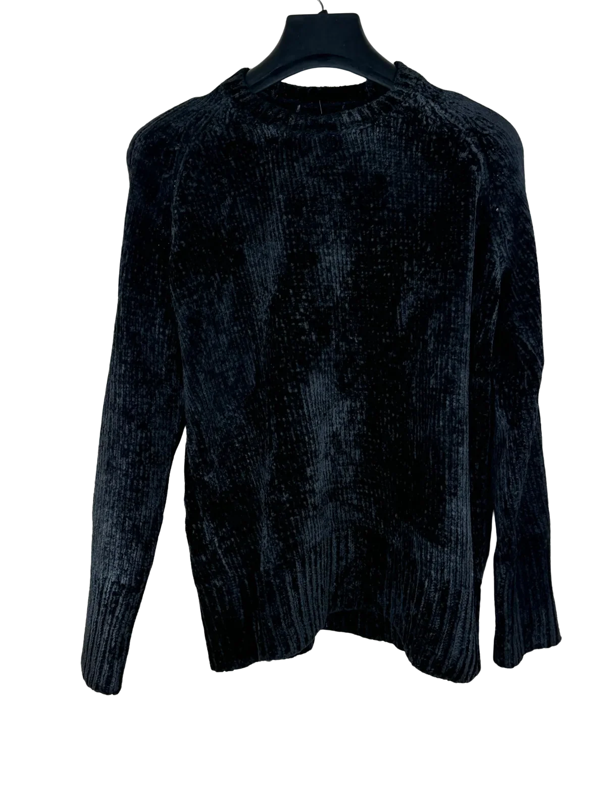 Black Winter Knitted Top by Unknown (WKT-97)