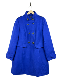 Blue Women Winter Long Coat by Marks & Spencer (WLC-14)