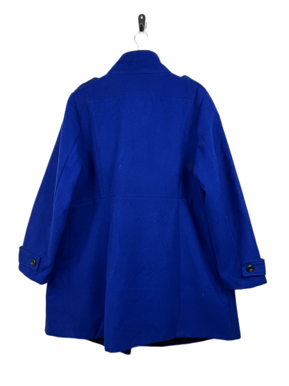 Preloved Winter Long Cardigans by Marks & Spencer in Blue Polyester for Women - Good Condition | OTS Pakistan (WLC-14)