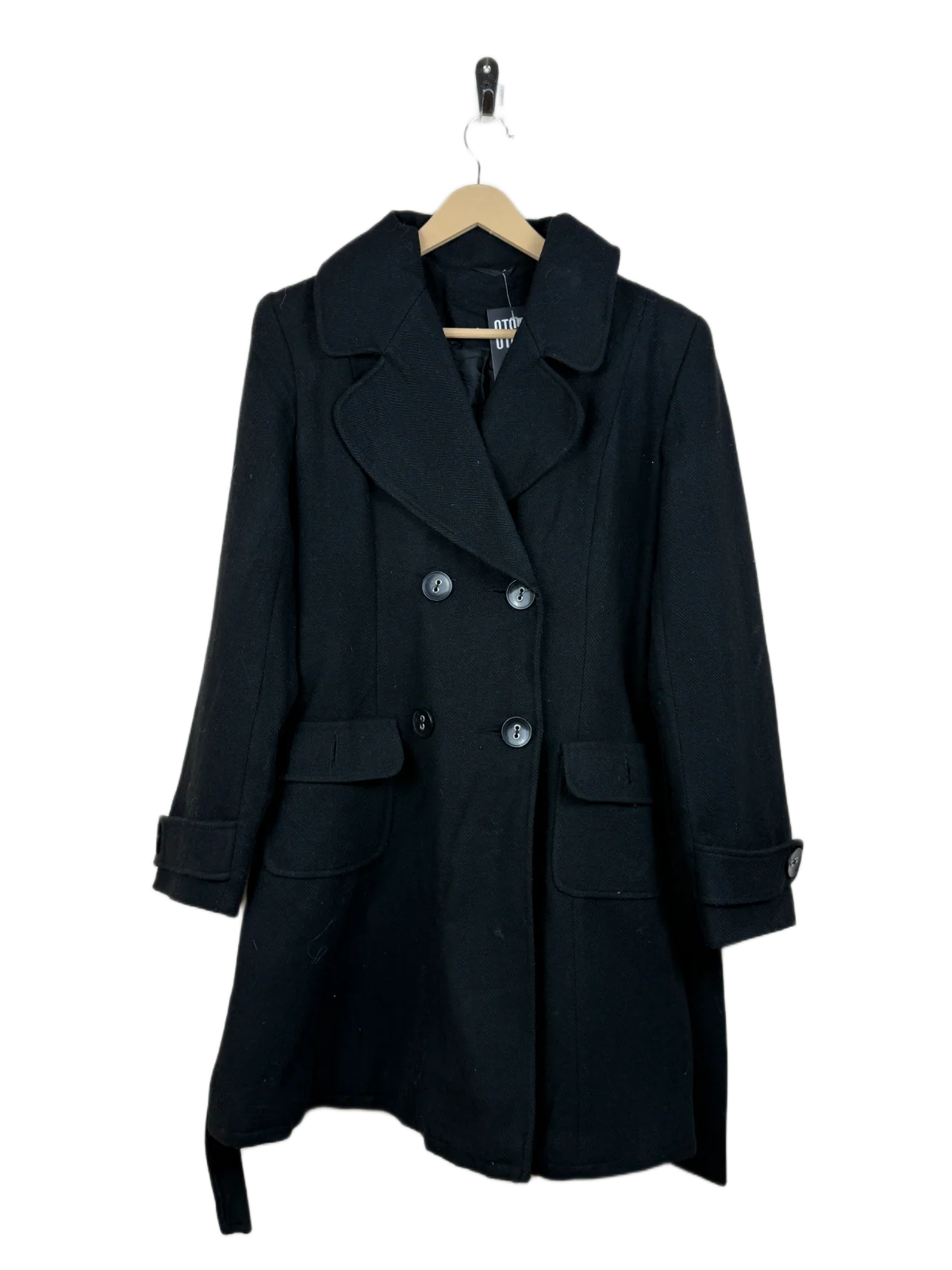 Black Women Winter Long Coat by Dorothy Perkins (WLC-18)