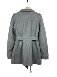 Grey Women Winter Long Coat by H&M (WLC-19)
