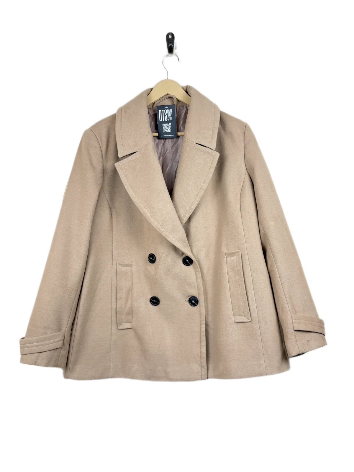 Tan Women Winter Long Coat by Debenhams (WLC-2)