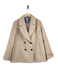 Tan Women Winter Long Coat by Debenhams (WLC-2)