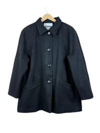 Black Women Winter Long Coat by JFW Element (WLC-21)