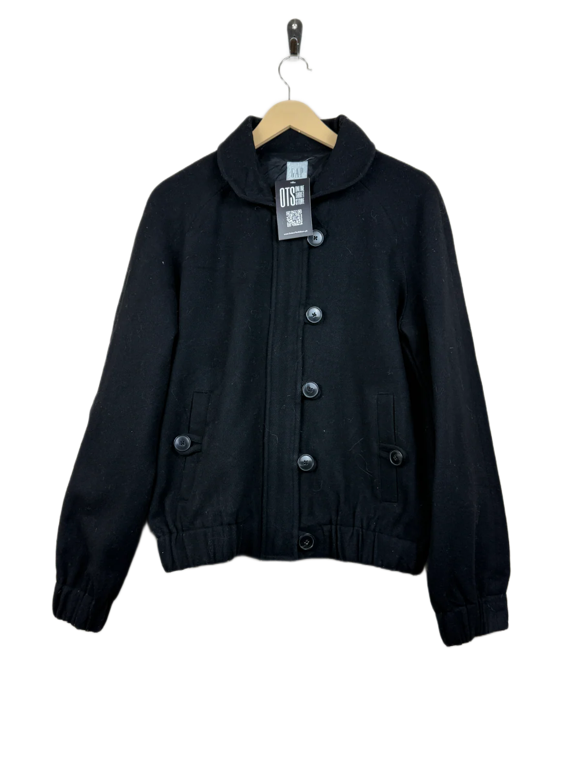 Black Women Winter Long Coat by GAP (WLC-23)