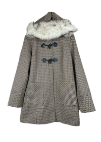 Brown Women Winter Long Coat by Miss Selfridge (WLC-30)