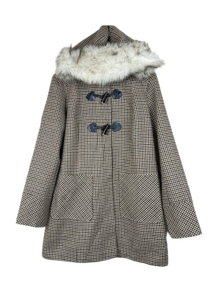 Secondhand Branded Winter Long Cardigans by Miss Selfridge, Brown Polyester fabric, Premium condition, for Women - Online Thrift Shop Peshawar Pakistan