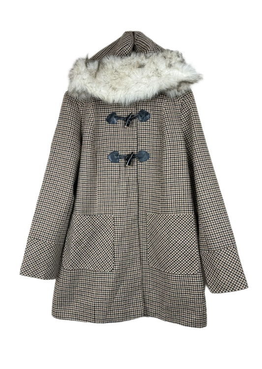 Secondhand Branded Winter Long Cardigans by Miss Selfridge, Brown Polyester fabric, Premium condition, for Women - Online Thrift Shop Peshawar Pakistan