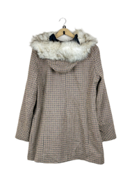 Brown Women Winter Long Coat by Miss Selfridge (WLC-30)