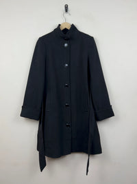Black Women's Winter Long Coat by principels (WLC-44)