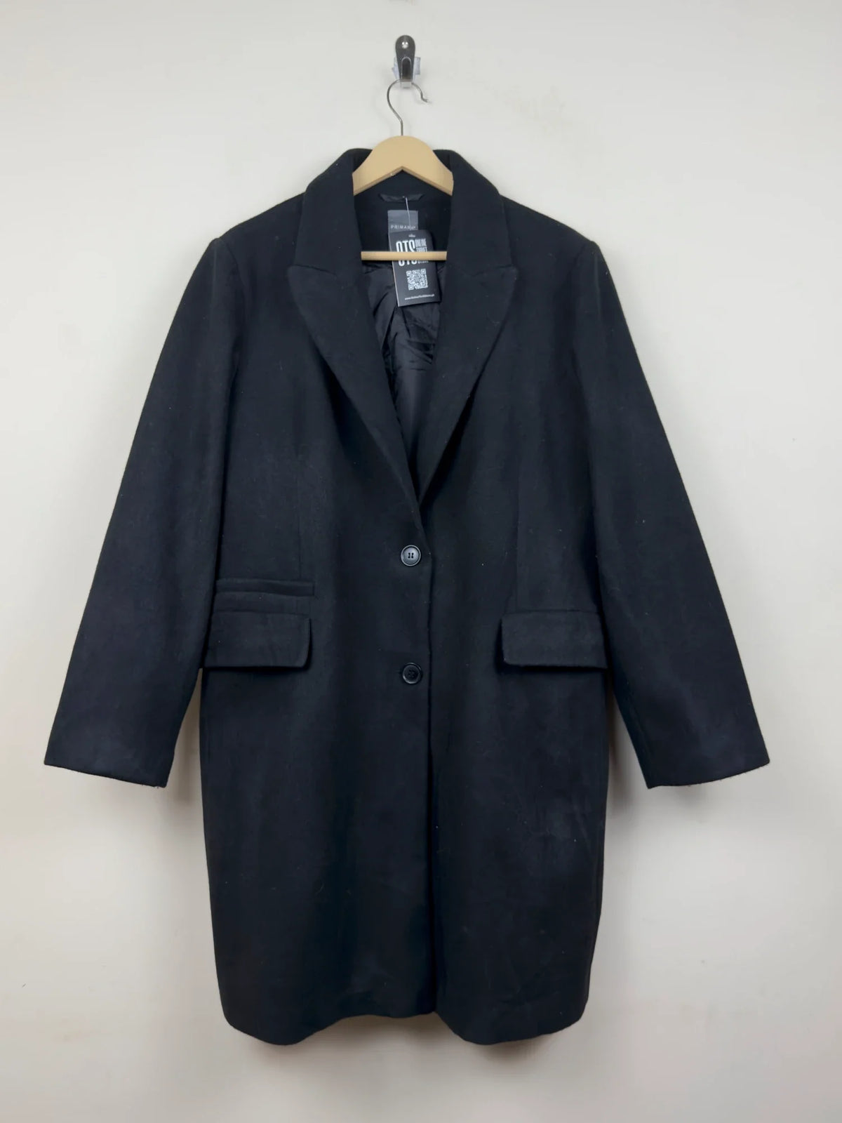 Black Women's Winter Long Coat by Primark (WLC-48)