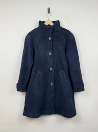 Navy Blue Women's Winter Long Coat by Marks & Spencer (WLC-49)