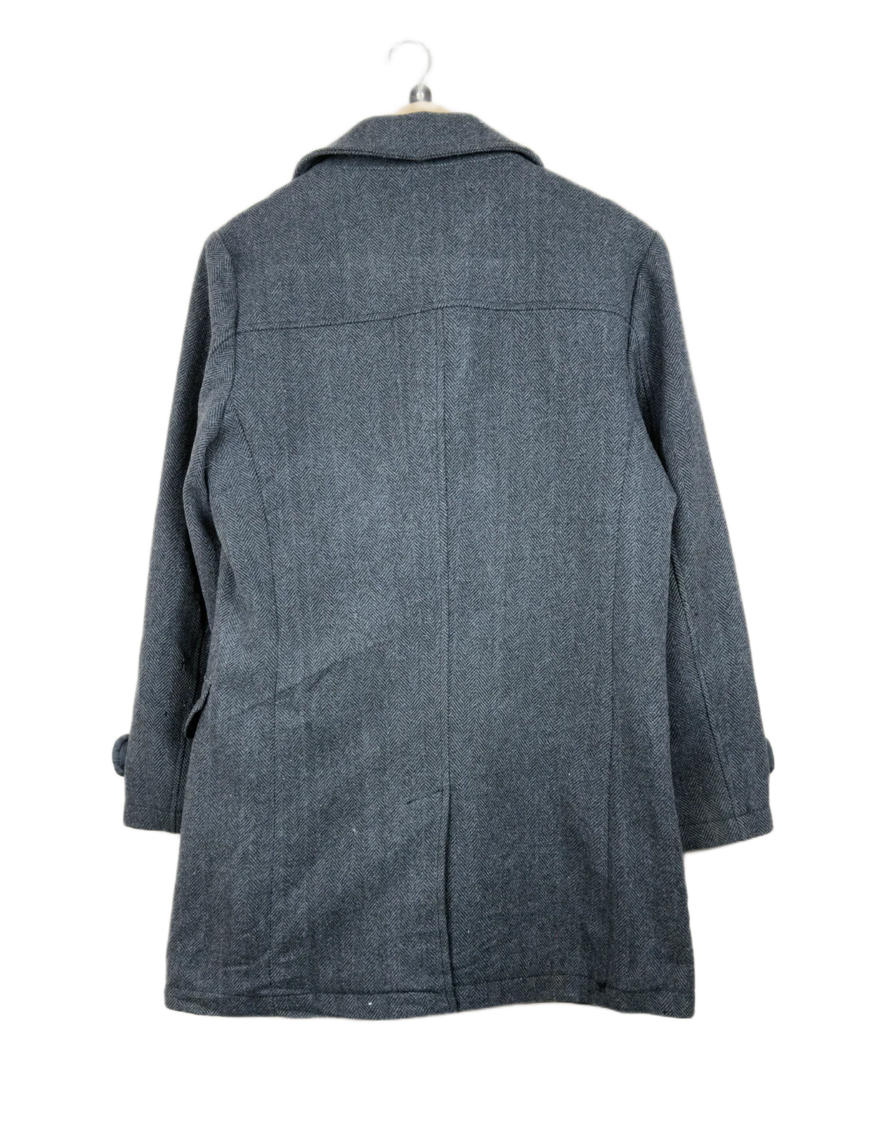 Buy Grey Polyester Winter Long Cardigans by Cedarwood State - Good condition for Women | Preloved OTS Pakistan (WLC-8)