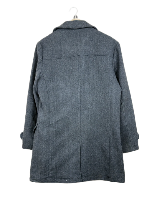 Buy Grey Polyester Winter Long Cardigans by Cedarwood State - Good condition for Women | Preloved OTS Pakistan (WLC-8)