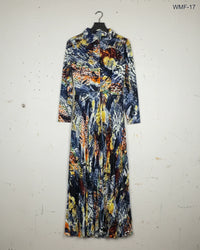 UNKNOWN Multi Color Women Maxi & Frock (WMF-17)