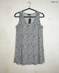 UNKNOWN Gray Women Maxi & Frock (WMF-19)