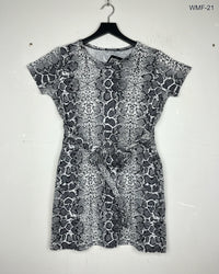 PRETTYLITTLETHING Black & White Women Maxi & Frock (WMF-21)