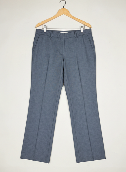 Shop Premium Womens Pants & Trousers by RACHEL | Preloved Branded Clothes | Grey Polyester | Women | OTS Thrift Store Islamabad Pakistan