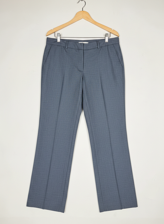 Shop Premium Womens Pants & Trousers by RACHEL | Preloved Branded Clothes | Grey Polyester | Women | OTS Thrift Store Islamabad Pakistan