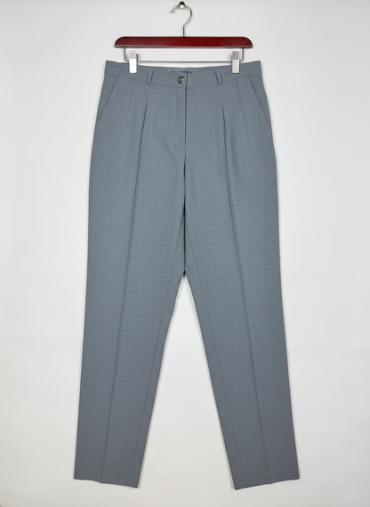 Shop Premium Womens Pants & Trousers by Brax | Preloved Branded Clothes | Light Grey Polyester | Women | OTS Thrift Store Karachi Pakistan