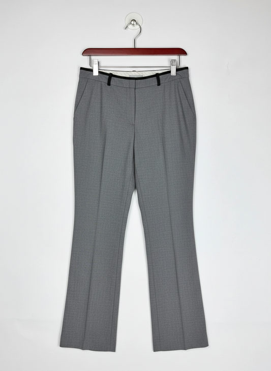 Secondhand Branded Womens Pants & Trousers by H&M, DarkGrey Polyester fabric, Premium condition, for Women - Online Thrift Shop Lahore Pakistan