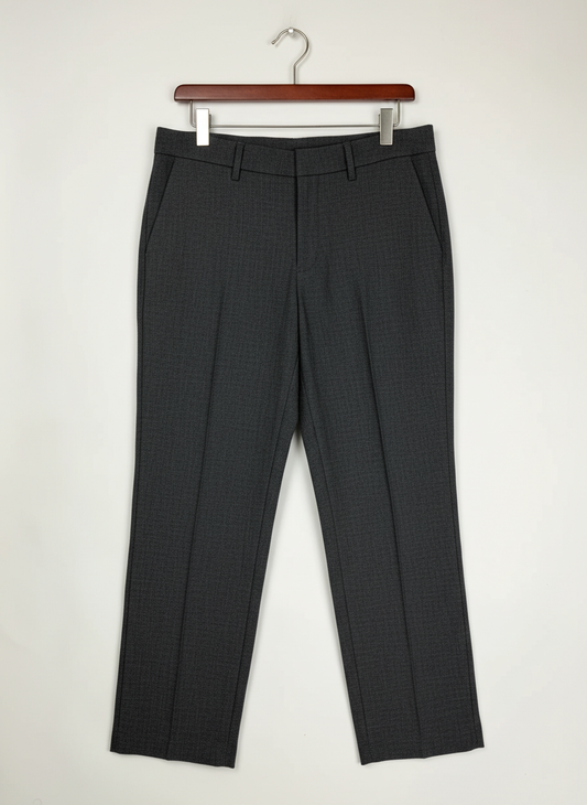 Shop Premium Womens Pants & Trousers by Mango | Preloved Branded Clothes | DarkGray Viscose | Women | OTS Thrift Store Karachi Pakistan