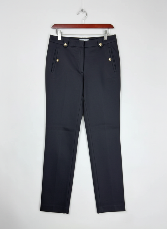 UK Imported secondhand Womens Pants & Trousers - H&M brand, Black Polyester, Premium condition, for Women - Online Thrift Store Islamabad Pakistan