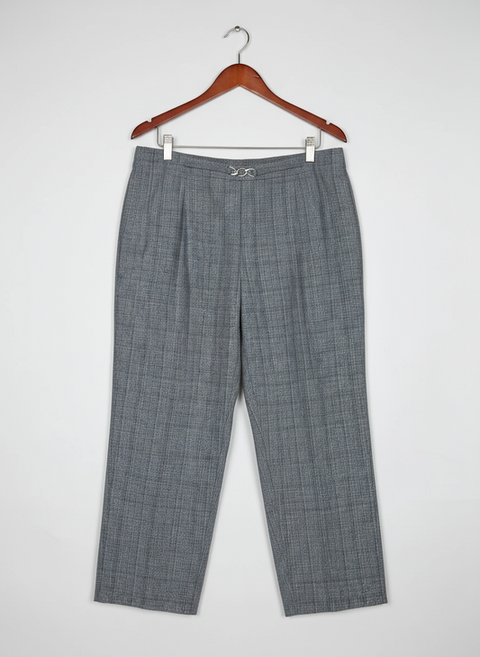 UK Imported secondhand Womens Pants & Trousers - Atelier brand, Grey Polyester, Excellent condition, for Women - Online Thrift Store Peshawar Pakistan