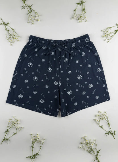 UK Imported secondhand Womens Shorts - Alphar one brand, DarkBlue Polyester, Premium condition, for Women - Online Thrift Store Lahore Pakistan