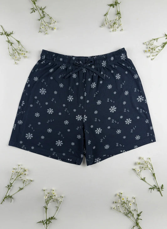 UK Imported secondhand Womens Shorts - Alphar one brand, DarkBlue Polyester, Premium condition, for Women - Online Thrift Store Lahore Pakistan
