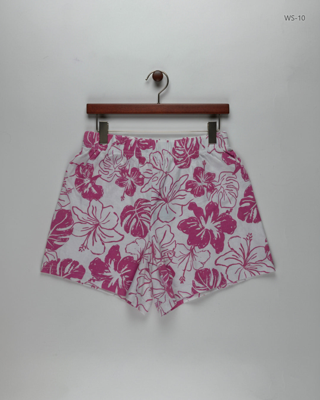 Cut Label Pink Women's Shorts (WS-10)