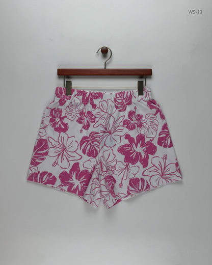 UK Imported secondhand Womens Shorts - Cut Lable brand, Pink Cotton, Premium condition, for Women - Online Thrift Store Karachi Pakistan