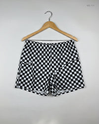 SHEIN Black & White Womens Shorts (WS-111)