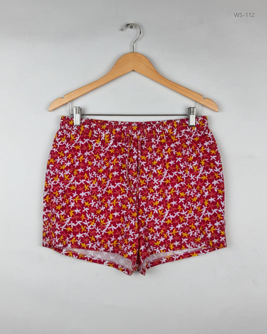 UK Imported secondhand Womens Shorts - JUTHI FASHION brand, Pink Cotton, Premium condition, for Women - Online Thrift Store Karachi Pakistan