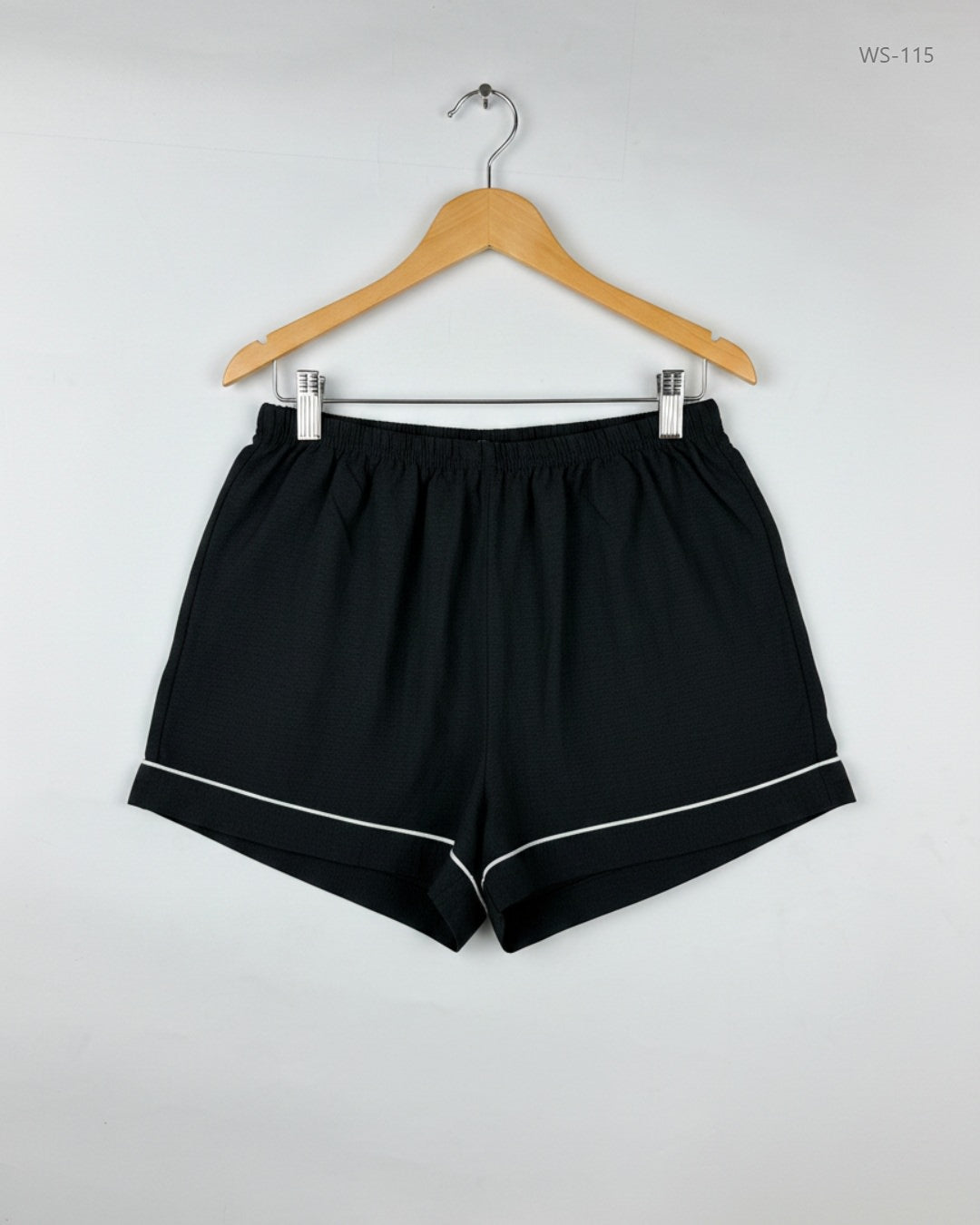 CUT LABEL Black Womens Shorts (WS-115)