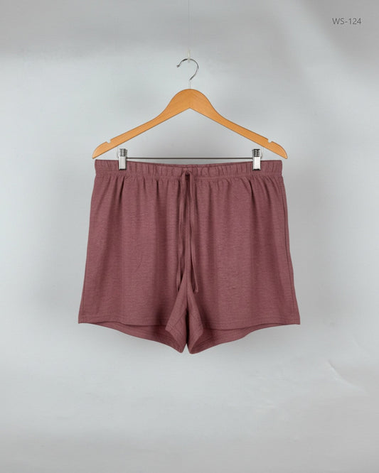 Womens Shorts | Shein | Preloved Branded | Teapink Cotton | Premium | OTS Thrift Store Karachi Pakistan