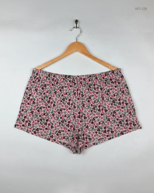 Secondhand Branded Womens Shorts by F&F, Multi Cotton fabric, Premium condition, for Women - Online Thrift Shop Peshawar Pakistan