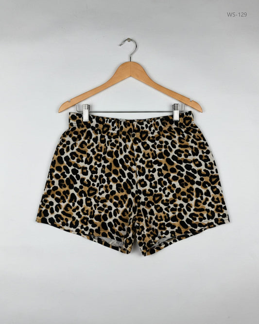 Premium Condition Womens Shorts | Preloved F&F | Black Polyester | Thrift Shop for Women Karachi Pakistan | OTS